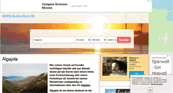 Desktop Screenshot of algajola.de