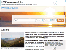 Tablet Screenshot of algajola.de